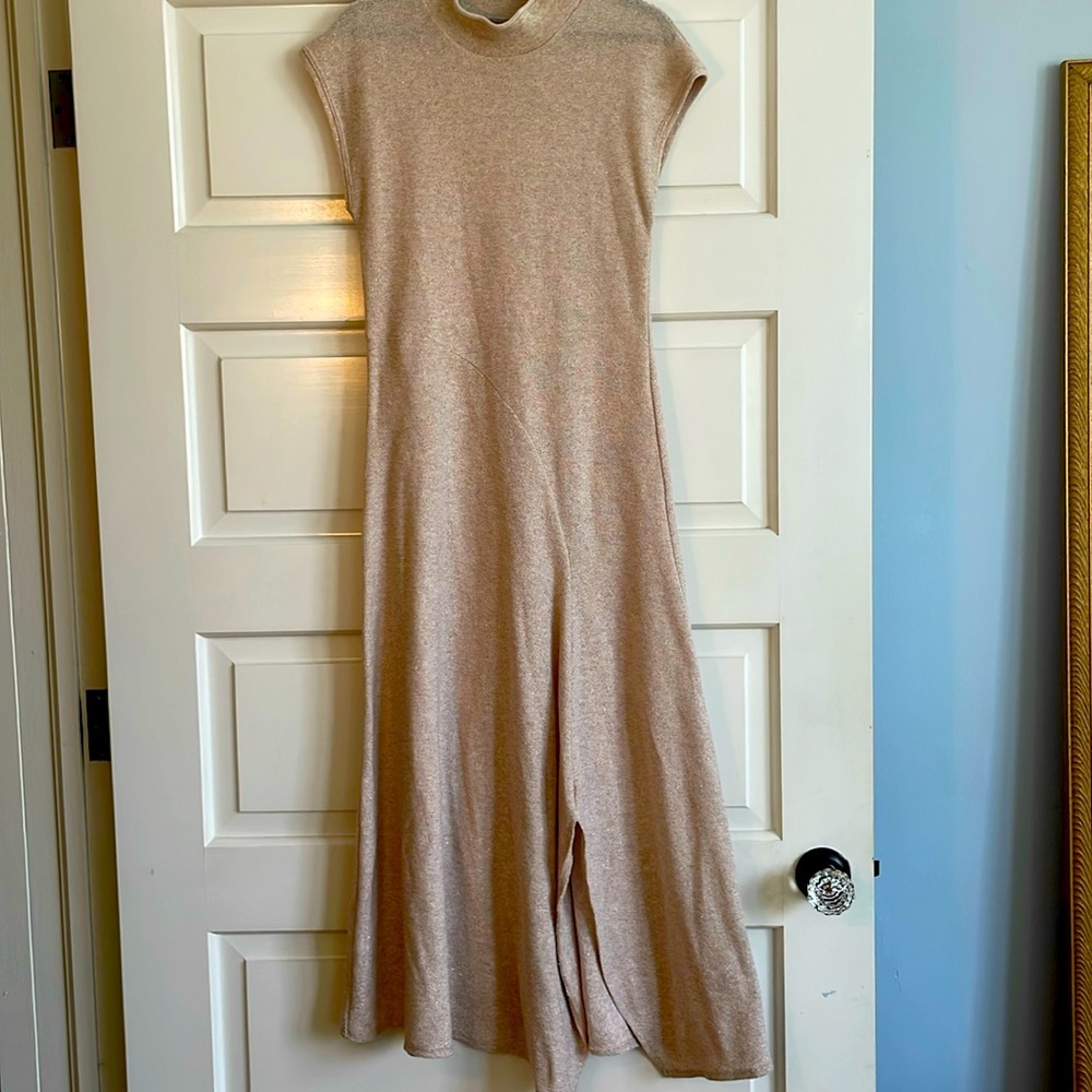 Zara Metallic Thread Dress, Sz Small